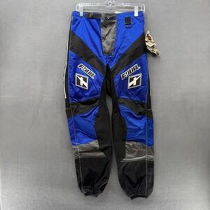 FOUR ATV Motocross Off-Road Riding Pants Blue Black Grey Mens Size 30 NEW
